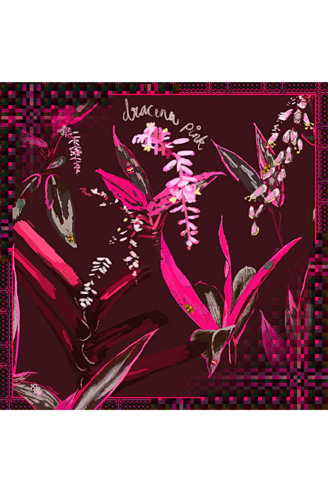 Pañuelo Dracena- Satén de Seda/ 65x65 - Scarfme | Bufandas, Pañuelos, Chales, Turbantes