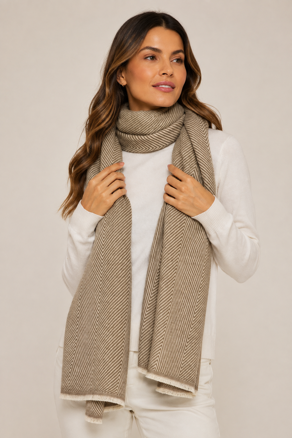 Cashmere Espina de Pez/ 70x200 - Scarfme | Bufandas, Pañuelos, Chales, Turbantes