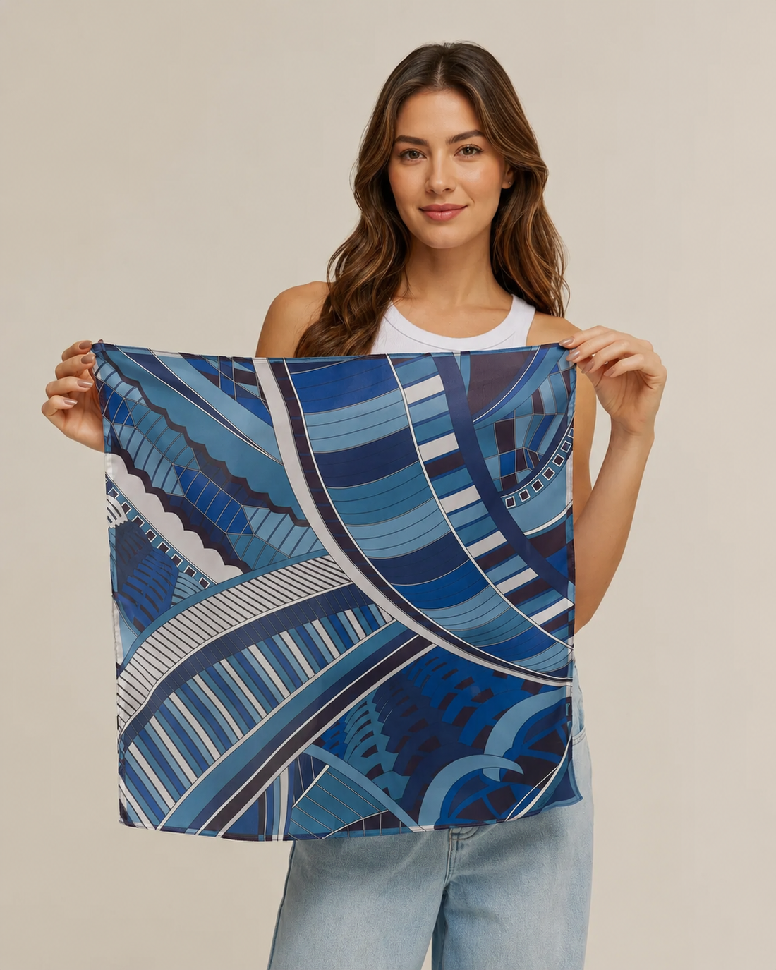 Pañuelo Modern Dubai - Twill de Seda/ 65x65 - Scarfme | Bufandas, Pañuelos, Chales, Turbantes