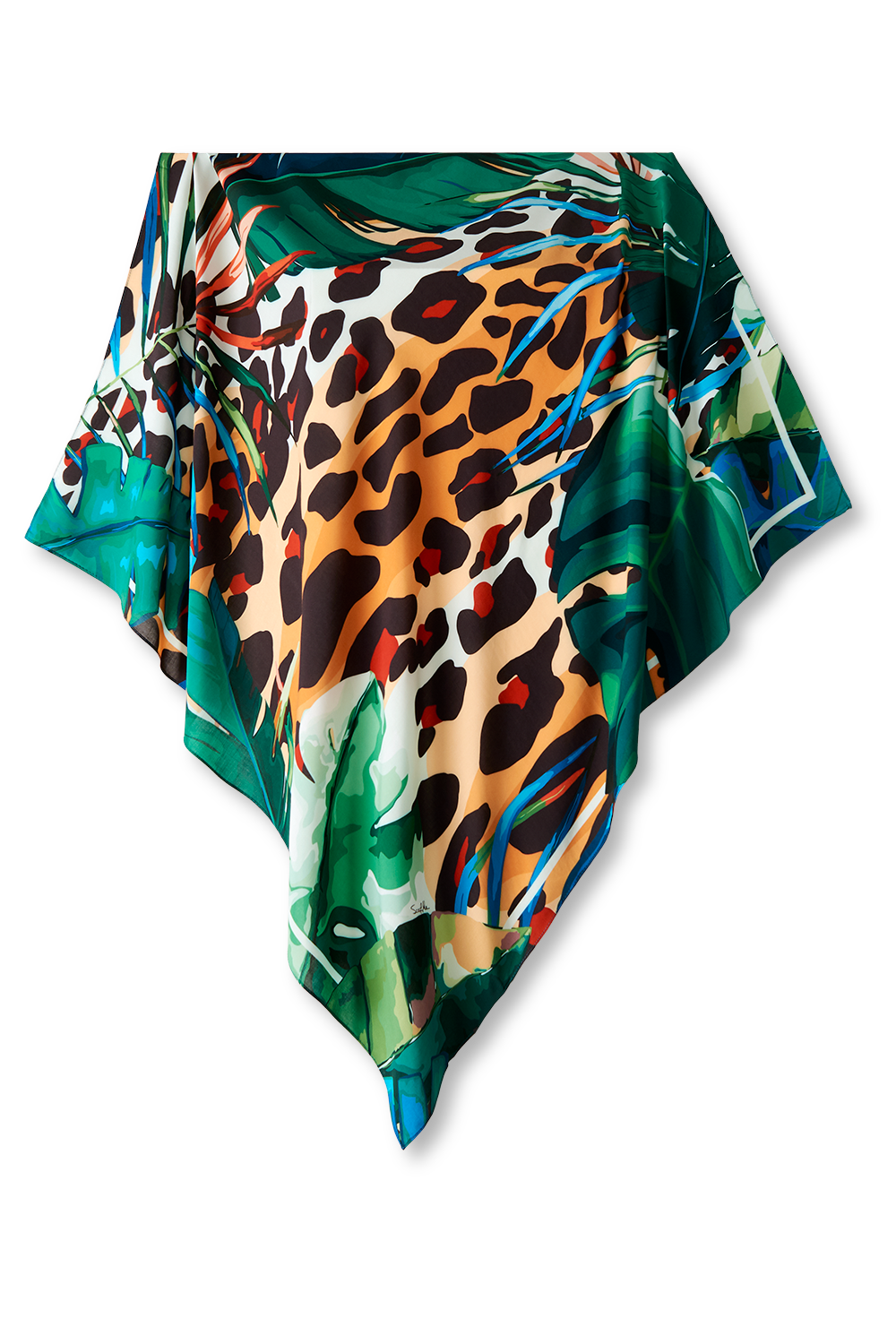 Pañuelo Turbante Onça Tropical - Viscose/ 90x90 - Scarfme | Bufandas, Pañuelos, Chales, Turbantes