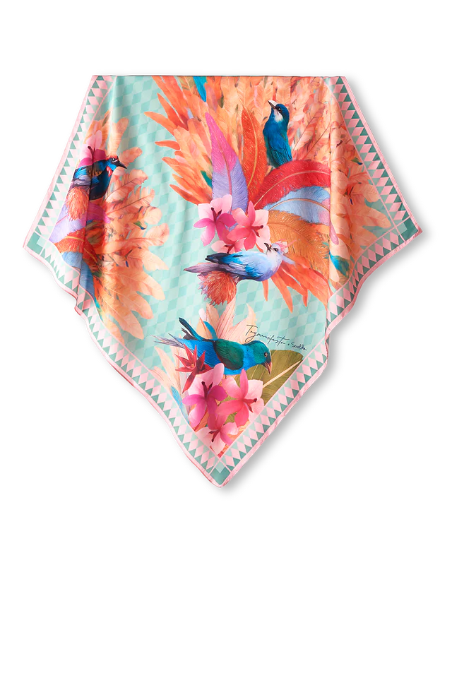Pañuelo Toymanifesto Guardiã dos Portais- Twill de Seda/ 50x50 - Scarfme | Bufandas, Pañuelos, Chales, Turbantes