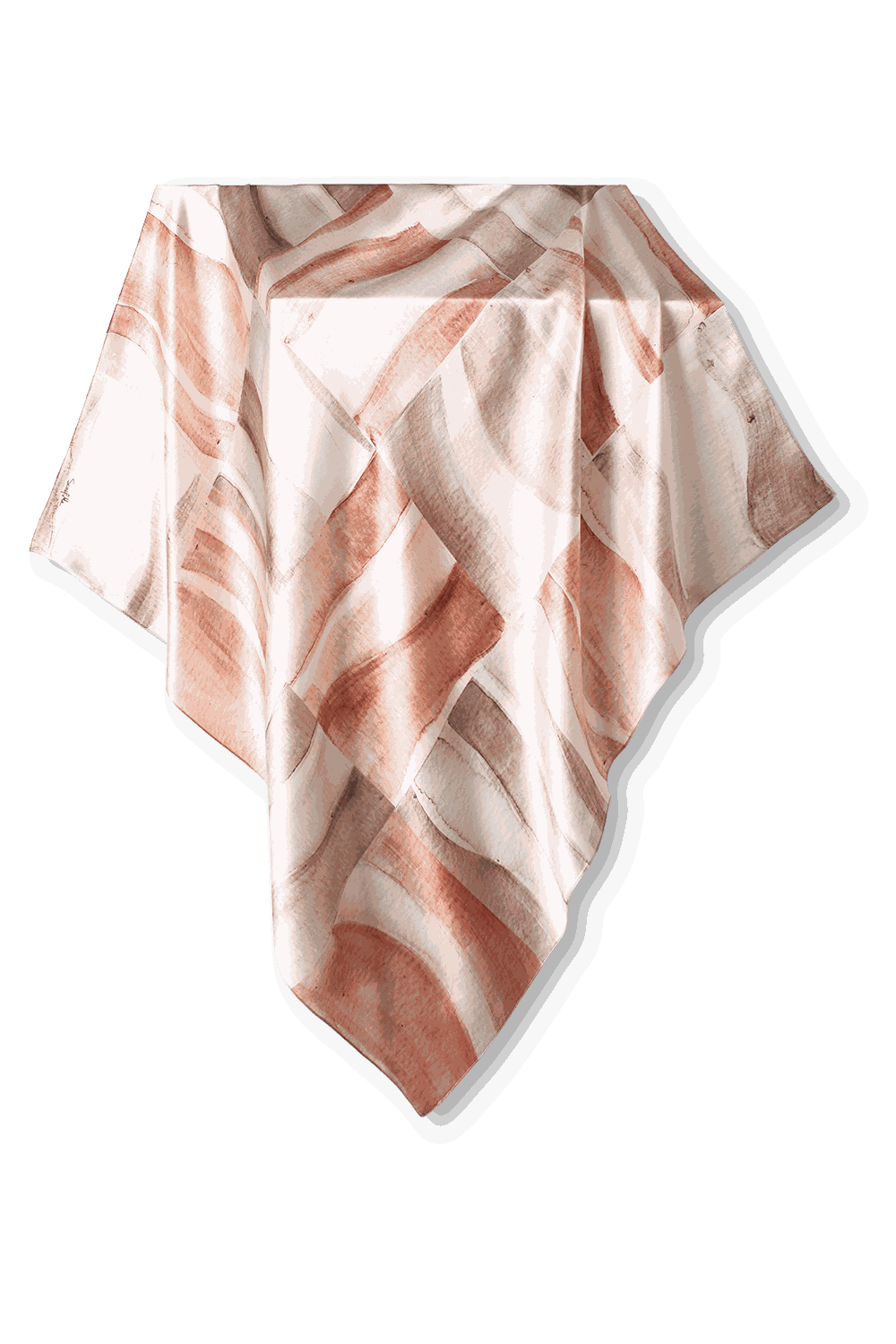 Pañuelo Patchwork Terroso- Twill de Seda/ 90x90 - Scarfme | Bufandas, Pañuelos, Chales, Turbantes