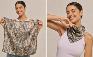 Cómo usar un pañuelo y convertir tu look en tendencia