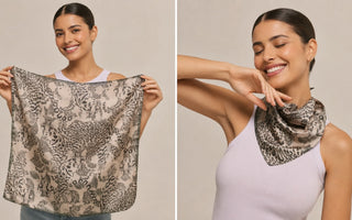 Cómo usar un pañuelo y convertir tu look en tendencia