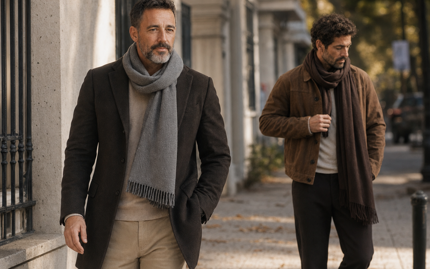 Cashmere y Pashmina: Elegancia, Comodidad y Versatilidad para los Hombres