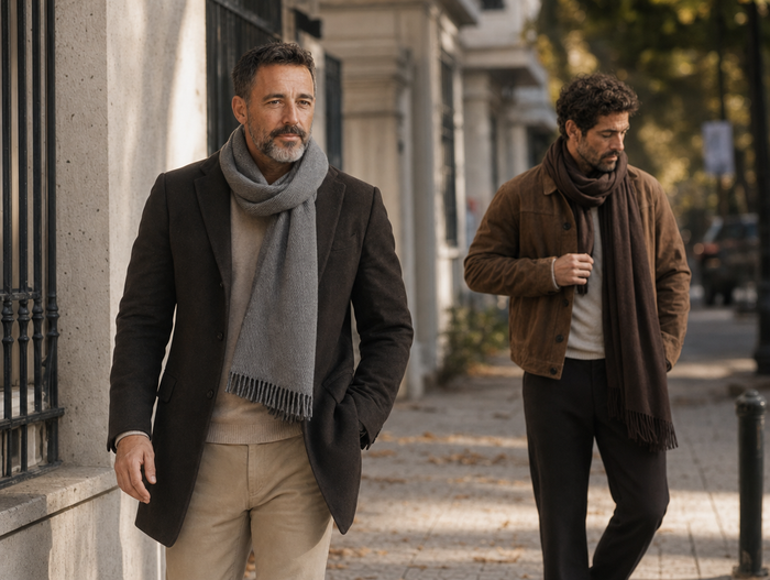 Cashmere y Pashmina: Elegancia, Comodidad y Versatilidad para los Hombres