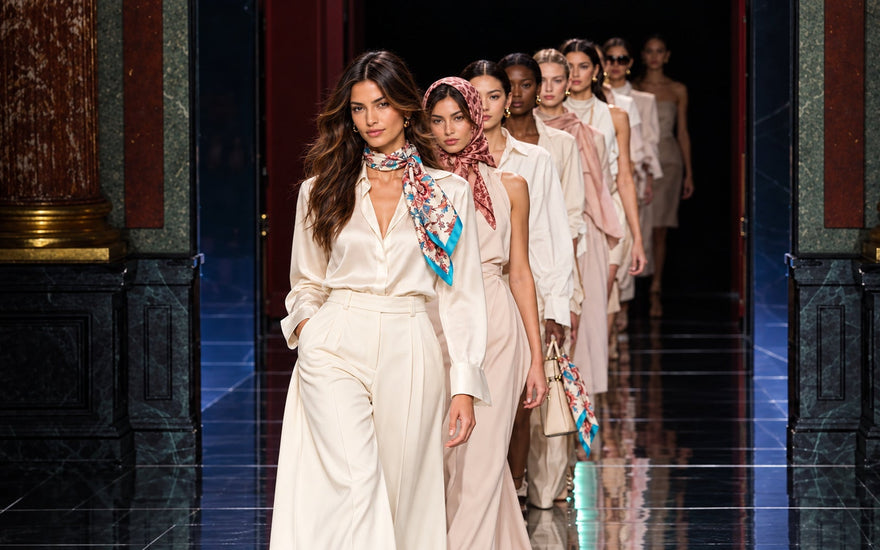 Semana de la Moda de Nueva York 2026: las tendencias en pañuelos y accesorios que vas a querer usar ya