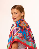 Pañuelo Alma Libre - Satén de Poliester/ 90x90 - Scarfme | Bufandas, Pañuelos, Chales, Turbantes