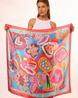 Pañuelo Alma Libre - Satén de Poliester/ 90x90 - Scarfme | Bufandas, Pañuelos, Chales, Turbantes