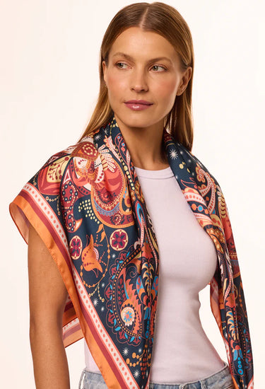 Pañuelo Turbante Mandala - Viscose/ 90x90 - Scarfme | Bufandas, Pañuelos, Chales, Turbantes