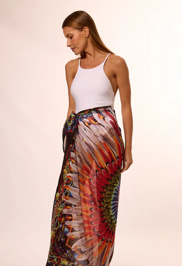 Max Pañuelo Cocar- Mousseline de Poliester/ 130x130