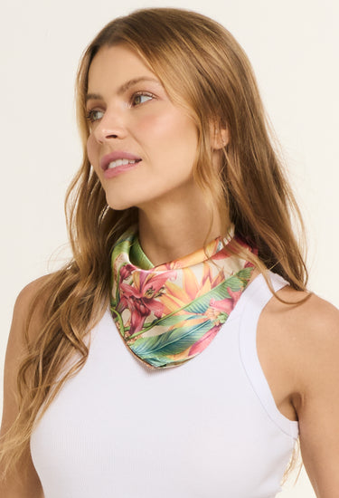 Pañuelo Musella- Satén de Seda/ 40x40