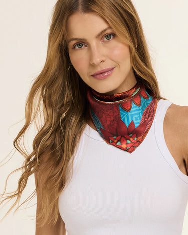 Pañuelo Touro- Twill de Seda/ 50x50 - Scarfme | Bufandas, Pañuelos, Chales, Turbantes