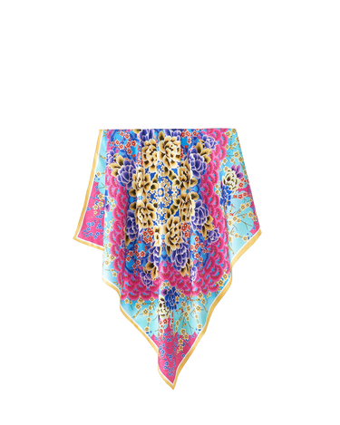 Pañuelo Laranjeira- Twill de Seda/ 50x50 - Scarfme | Bufandas, Pañuelos, Chales, Turbantes