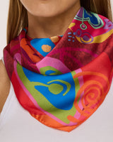 Pañuelo Alma Libre - Satén de Poliester/ 65x65 - Scarfme | Bufandas, Pañuelos, Chales, Turbantes
