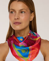 Pañuelo Alma Libre - Satén de Poliester/ 65x65 - Scarfme | Bufandas, Pañuelos, Chales, Turbantes