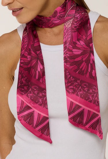 Twilly Ramos de Púrpura - Satén de Poliéster/ 8x130