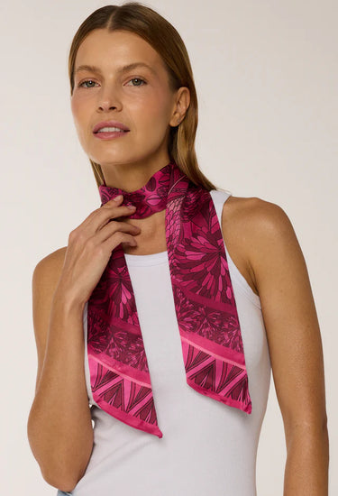 Twilly Ramos de Púrpura - Satén de Poliéster/ 8x130