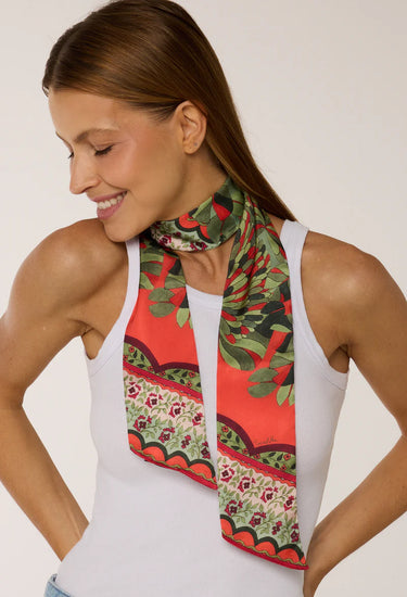 Twilly Pantanal- Satén de Poliester/ 8x130