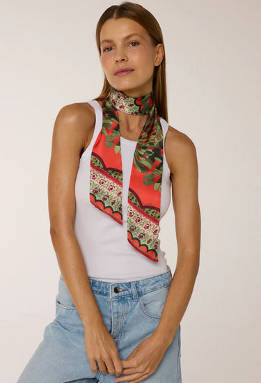 Twilly Pantanal- Satén de Poliester/ 8x130