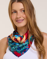 Pañuelo Mata Atlántica - Twill de Seda/ 65x65 - Scarfme | Bufandas, Pañuelos, Chales, Turbantes