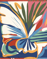 Borboleta Abstracto - Viscose - Scarfme | Bufandas, Pañuelos, Chales, Turbantes