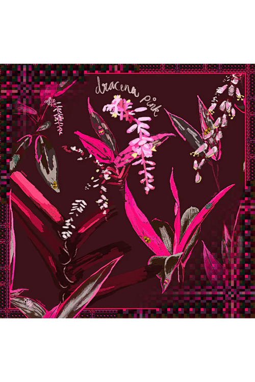 Pañuelo Dracena- Satén de Seda/ 65x65 - Scarfme | Bufandas, Pañuelos, Chales, Turbantes