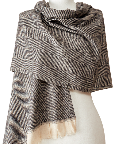 Cashmere Espinha de Peixe - Scarfme | Bufandas de Seda