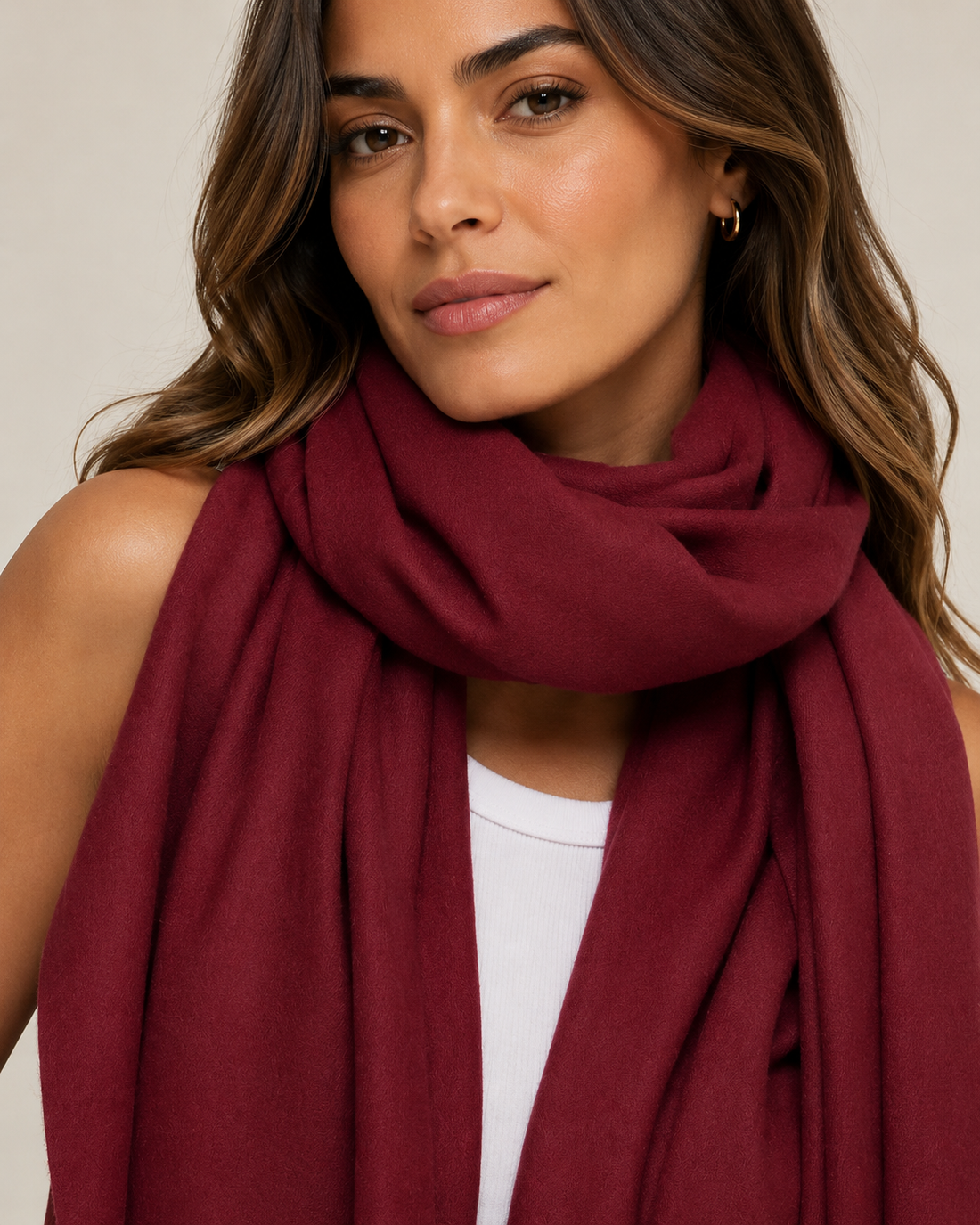 Pashmina Lisa- Tacto de Lana/ 70x180