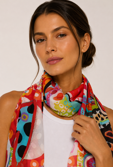 Chal Alma Libre/ 45x210 - Scarfme | Bufandas, Pañuelos, Chales, Turbantes