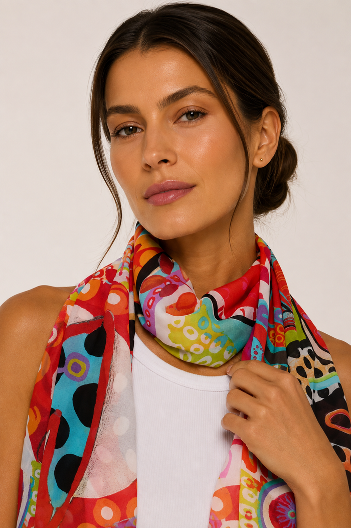 Chal Alma Libre/ 45x210 - Scarfme | Bufandas, Pañuelos, Chales, Turbantes