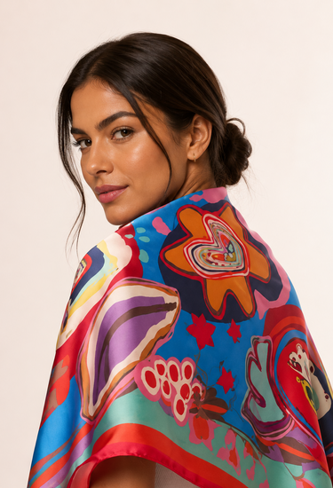 Pañuelo Alma Libre/ 90x90 - Scarfme | Bufandas, Pañuelos, Chales, Turbantes