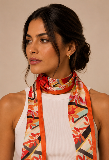 Twilly Alma Libre/ 8x130 - Scarfme | Bufandas, Pañuelos, Chales, Turbantes