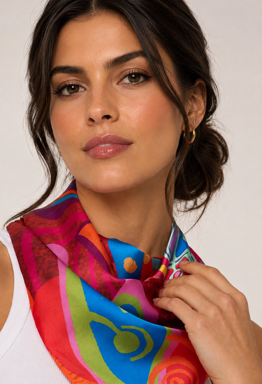 Pañuelo Alma Libre/ 65x65 - Scarfme | Bufandas, Pañuelos, Chales, Turbantes