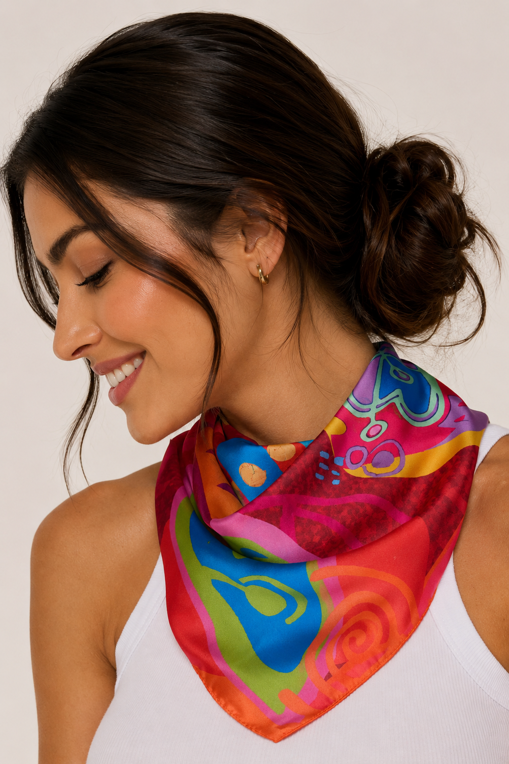 Pañuelo Alma Libre/ 65x65 - Scarfme | Bufandas, Pañuelos, Chales, Turbantes