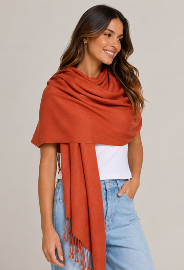 Pashmina Lisa Viscose/ 70x180 - Scarfme | Bufandas, Pañuelos, Chales, Turbantes