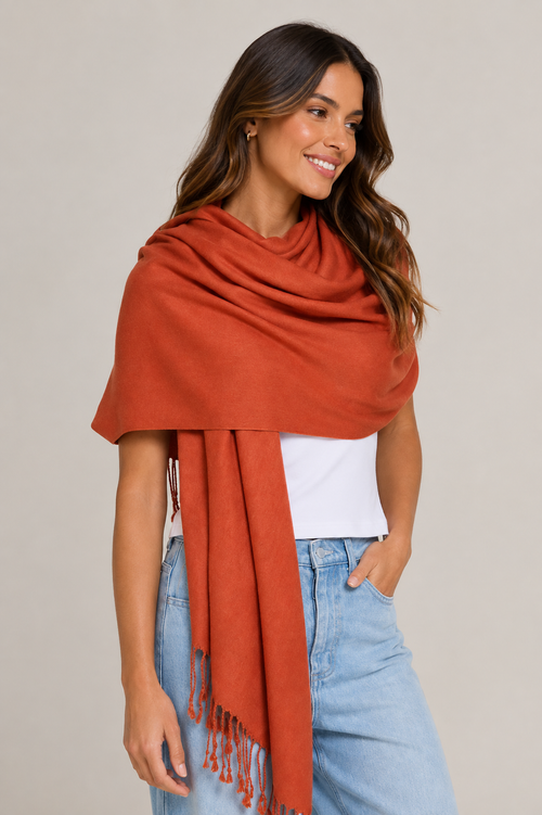 Pashmina Lisa Viscose/ 70x180 - Scarfme | Bufandas, Pañuelos, Chales, Turbantes