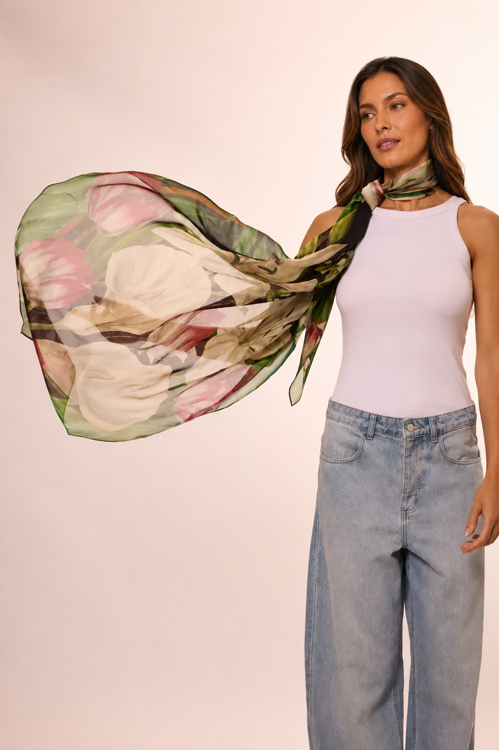 Max Pañuelo Daniela- Mousseline de Seda/ 130x130 - Scarfme | Bufandas, Pañuelos, Chales, Turbantes
