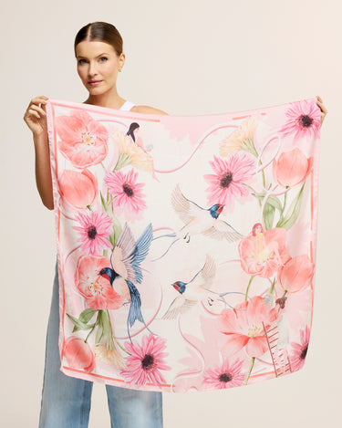 Pañuelo Outubro - Satén de Políester/ 90x90 - Scarfme | Bufandas, Pañuelos, Chales, Turbantes