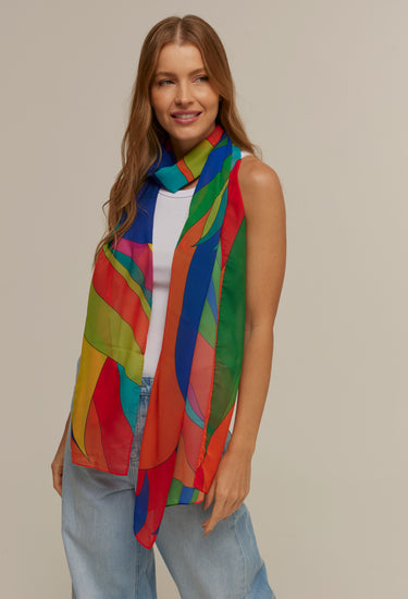 Chal Neiva - Mousseline de Poliéster/ 45x210 - Scarfme | Bufandas, Pañuelos, Chales, Turbantes