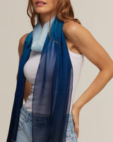 Chal Degradado- Mousseline de Seda/ 60x210 - Scarfme | Bufandas, Pañuelos, Chales, Turbantes