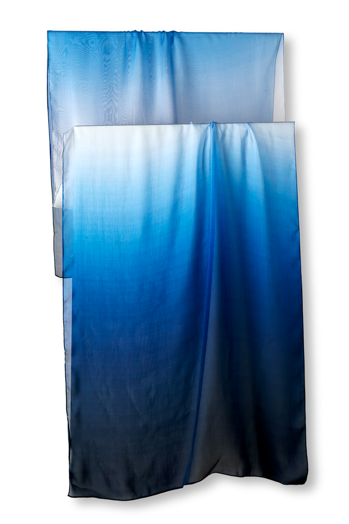 Chal Degradado- Mousseline de Seda/ 60x210 - Scarfme | Bufandas, Pañuelos, Chales, Turbantes