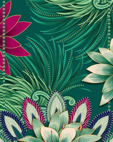 Chal Alegoria - Mousseline de Poliéster/ 45x210 - Scarfme | Bufandas, Pañuelos, Chales, Turbantes