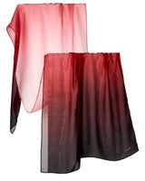 Chal Degradado- Mousseline de Seda/ 60x210 - Scarfme | Bufandas, Pañuelos, Chales, Turbantes
