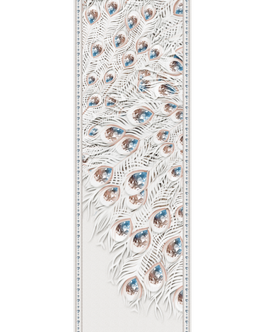 Chal Feathers Glow- Mousseline de Seda/ 60x210 - Scarfme | Bufandas, Pañuelos, Chales, Turbantes