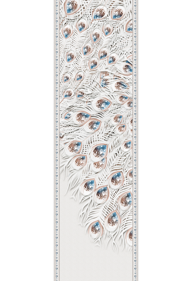 Chal Feathers Glow- Mousseline de Seda/ 60x210 - Scarfme | Bufandas, Pañuelos, Chales, Turbantes