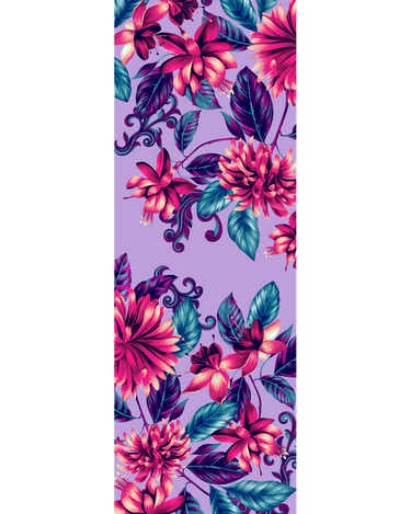 Chal Flor Flamingo- Mousseline de Seda/ 60x210 - Scarfme | Bufandas, Pañuelos, Chales, Turbantes