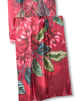 Chal Flor Flamingo- Mousseline de Seda/ 60x210 - Scarfme | Bufandas, Pañuelos, Chales, Turbantes