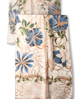 Chal Marble Flowers- Mousseline de Seda/ 60x210 - Scarfme | Bufandas, Pañuelos, Chales, Turbantes