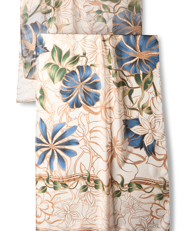 Chal Marble Flowers- Mousseline de Seda/ 60x210 - Scarfme | Bufandas, Pañuelos, Chales, Turbantes